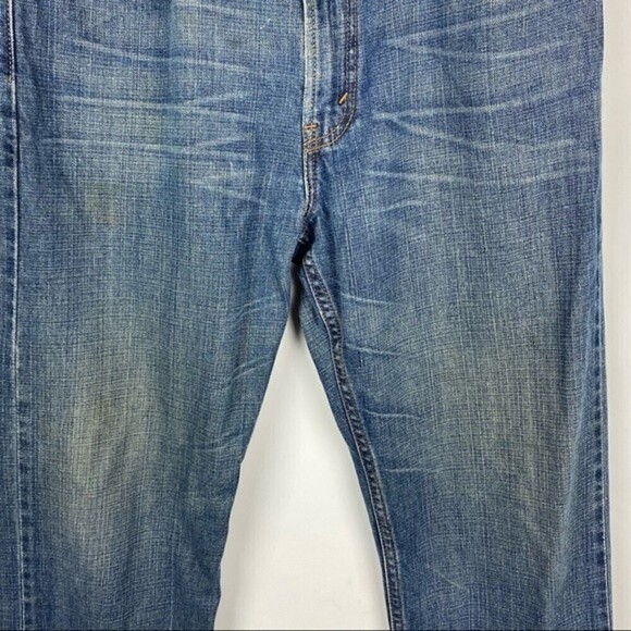 Levis 505 Jeans Mens Size 33x30 Regular Fit Denim Pants Pockets Straight Leg - Picture 7 of 12